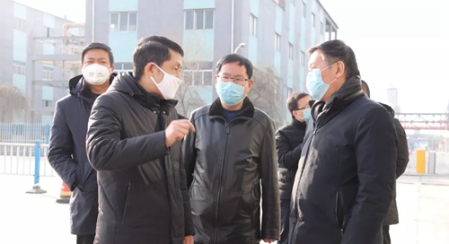 西寧市委常委、大通縣委書記宋晨曦到青海宜化檢查疫情防控工作(圖1)
