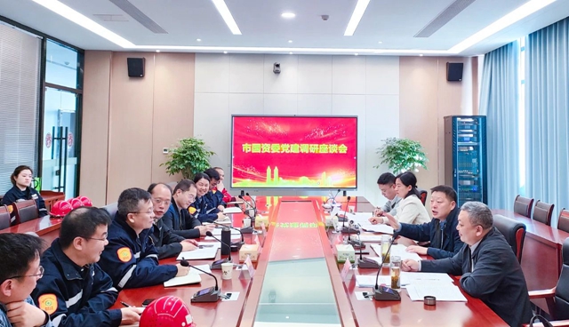 宜昌市國資委黨委書記、主任黃智華到宜化降解新材料公司開展黨支部聯(lián)系點(diǎn)工作(圖2)
