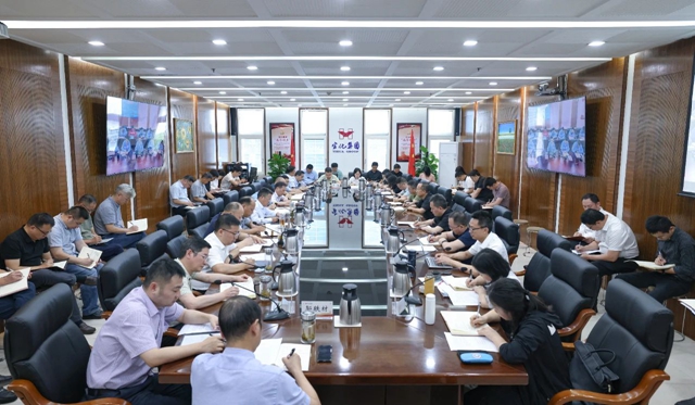 集團黨委傳達學習上級精神和有關(guān)通報(圖1)
