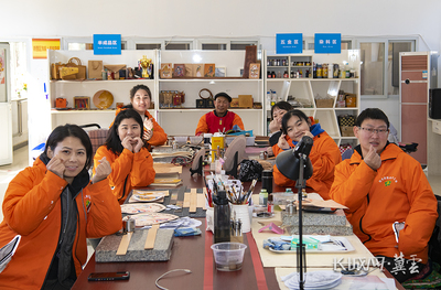 長城播報(bào) 直通冬殘奧丨同心冬殘奧 巧手繪未來 麥秸畫