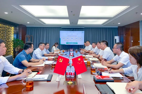 訪客戶談合作走市場！王大真到倍豐集團走訪